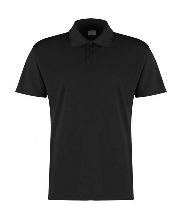 Regular Fit Cooltex Plus Micro Mesh Polo Kleur Zwart