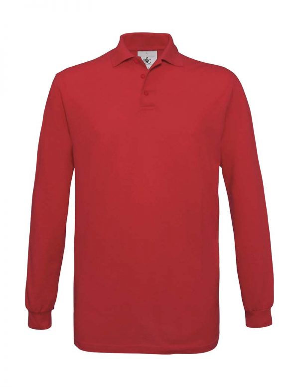 Safran LSL Polo Kleur Red