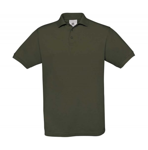 Safran Piqué Polo Kleur Khaki