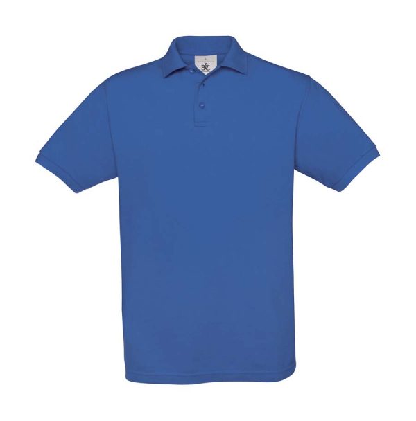 Safran Piqué Polo Kleur Royal