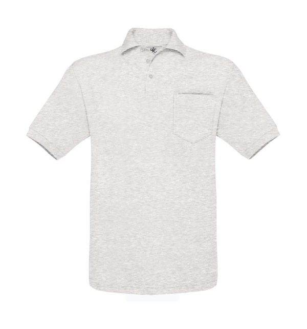 Safran Pocket Polo Kleur Ash