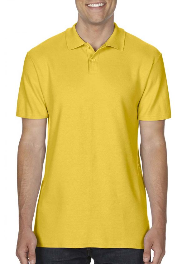 Softstyle Adult Double Pique Polo Kleur Daisy