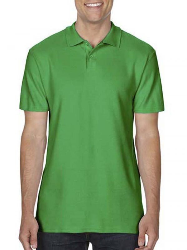 Softstyle Adult Double Pique Polo Kleur Irish Green