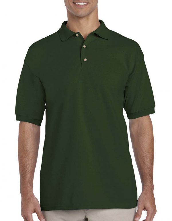 Ultra Cotton Adult Piqué Polo Kleur Forest Green