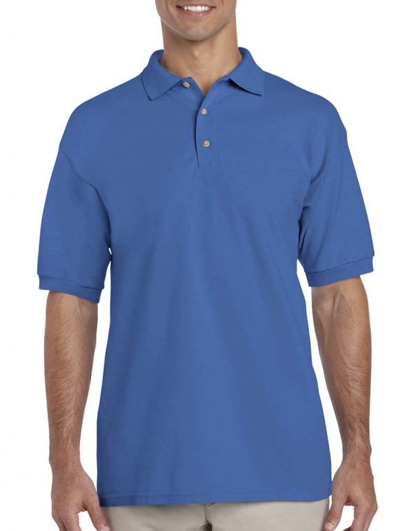 Ultra Cotton Adult Piqué Polo Kleur Royal