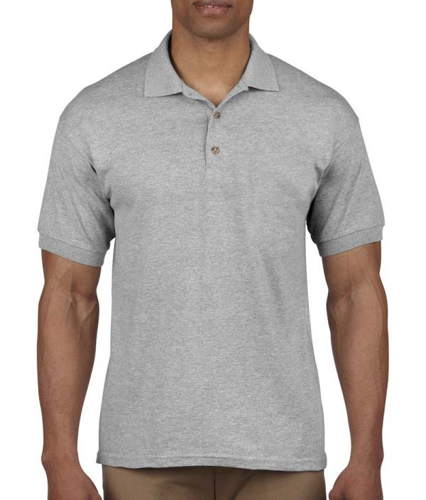 Ultra Cotton Adult Piqué Polo Kleur Sport Grey