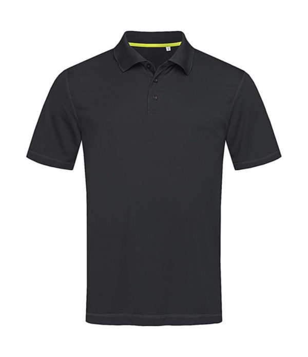 Active 140 Polo Men Kleur Black Opal