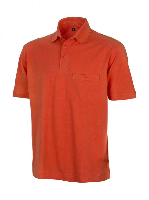 Apex Polo Shirt Kleur Orange