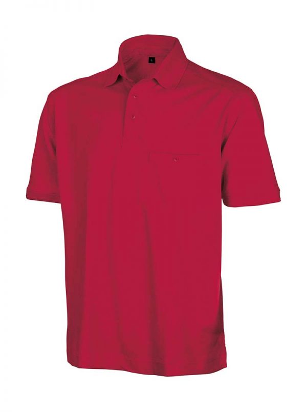 Apex Polo Shirt Kleur Red