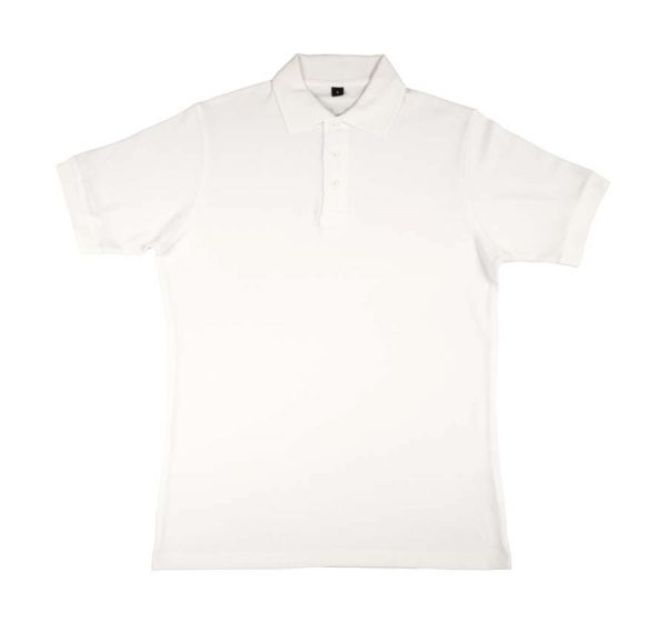 Charlton Mens Viscose Cotton Pique Polo Kleur White