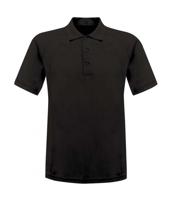 Coolweave Wicking Polo Kleur Black