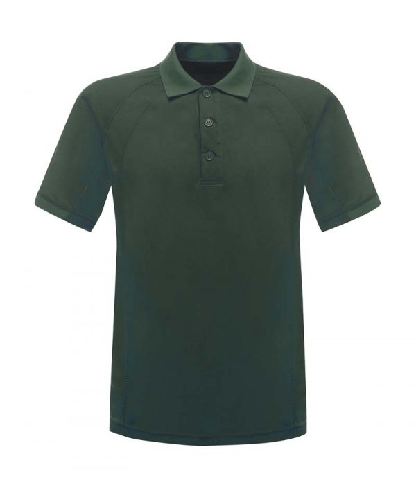 Coolweave Wicking Polo Kleur Bottle Green