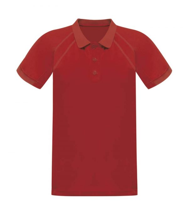 Coolweave Wicking Polo Kleur Classic Red