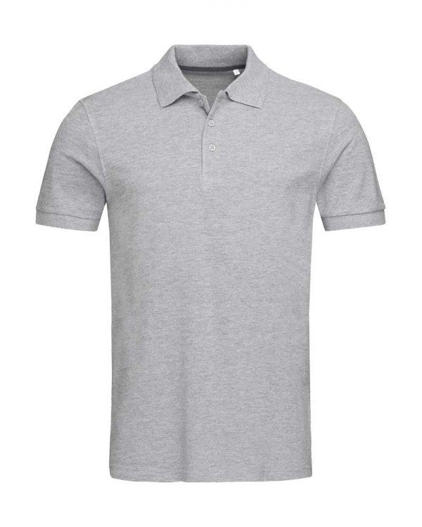 Harper Polo Kleur Grey Heather