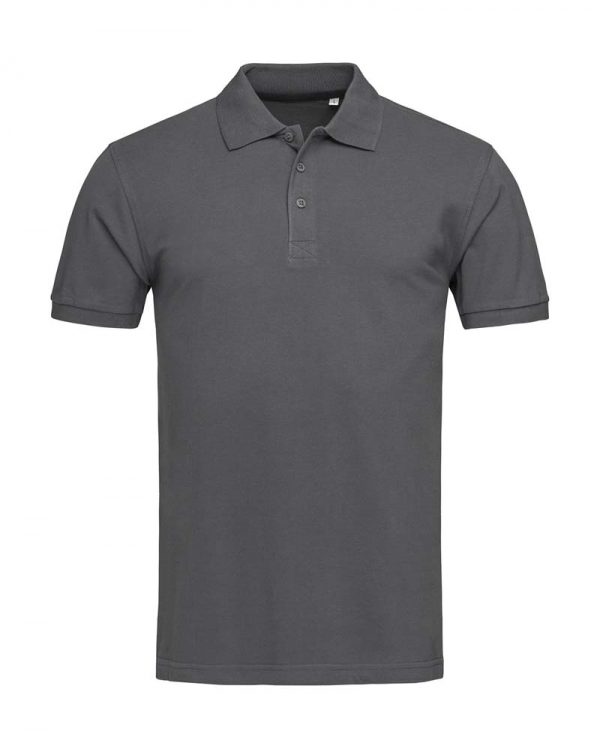 Harper Polo Kleur Slate Grey