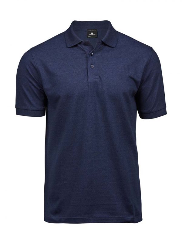 Luxury Stretch Polo Kleur Denim