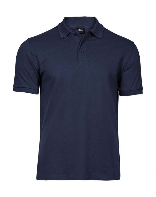 Luxury Stretch Polo Kleur Navy