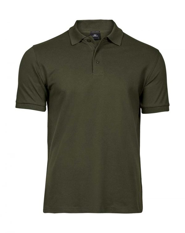 Luxury Stretch Polo Kleur Olive