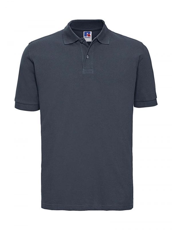 Mens Classic Cotton Polo Kleur French Navy