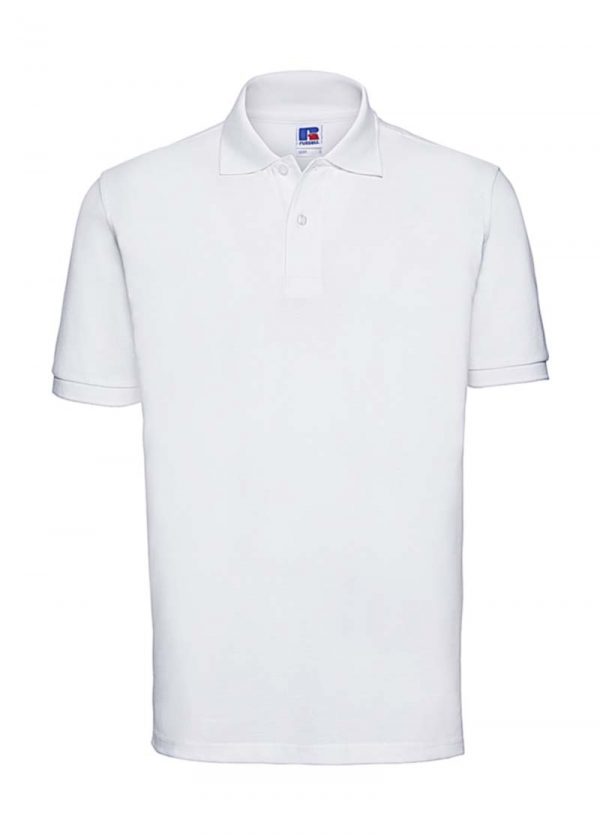 Mens Classic Cotton Polo Kleur White