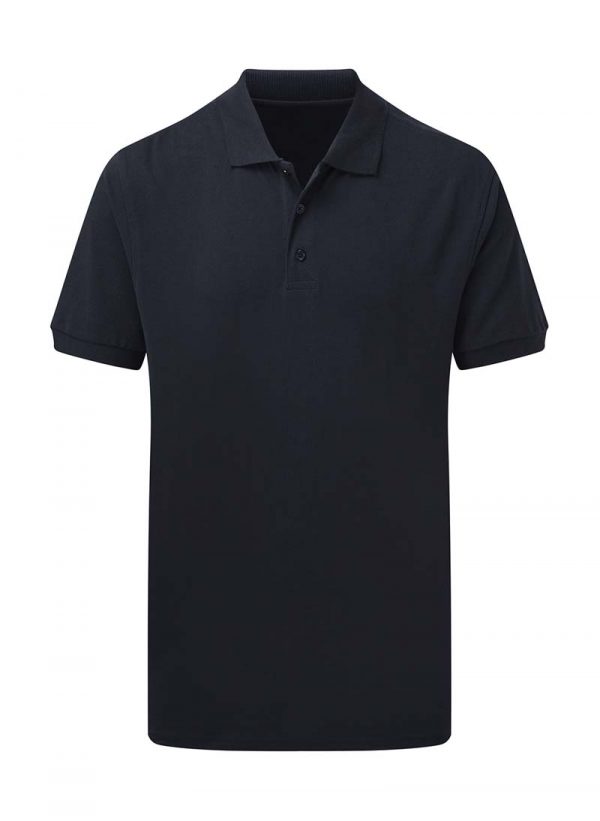 Mens Cotton Polo Kleur Navy