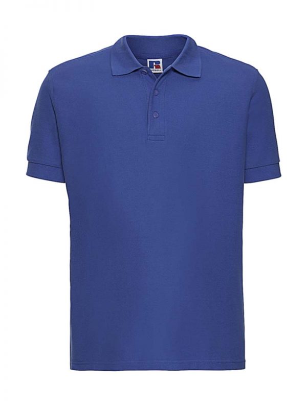 Mens Ultimate Cotton Polo Kleur Azure