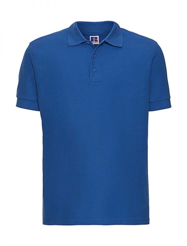 Mens Ultimate Cotton Polo Kleur Bright Royal