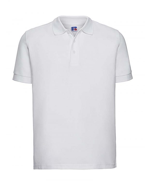 Mens Ultimate Cotton Polo Kleur White