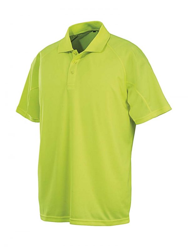 Performance Aircool Polo Kleur Flo Yellow