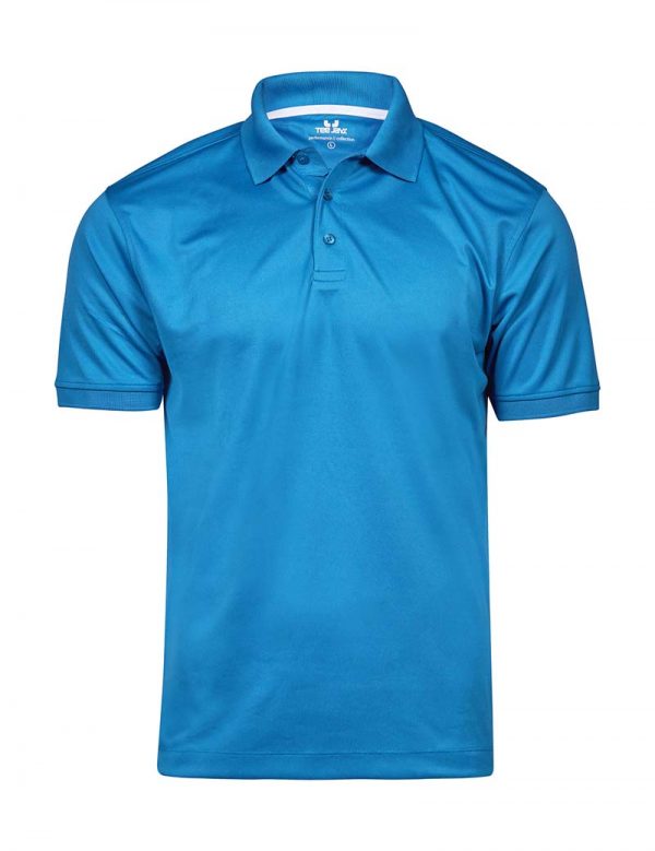 Performance Polo Kleur Azure