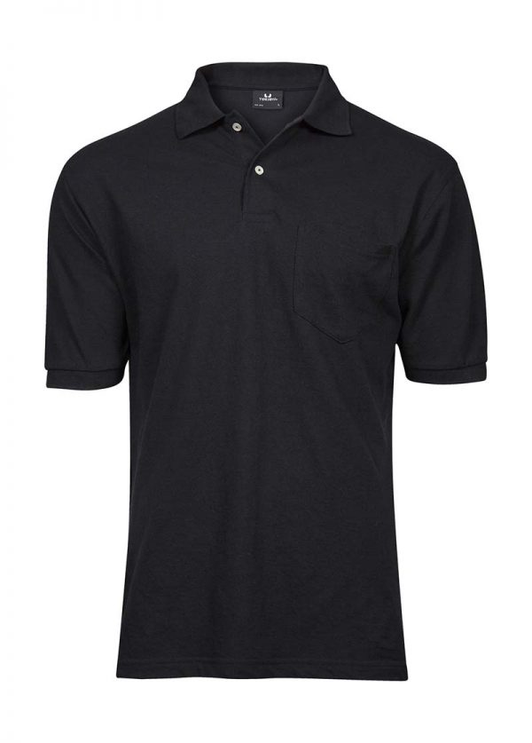 Pocket Polo Kleur Black