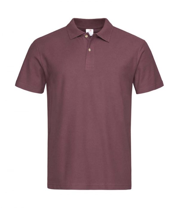 Polo Kleur Burgundy Red