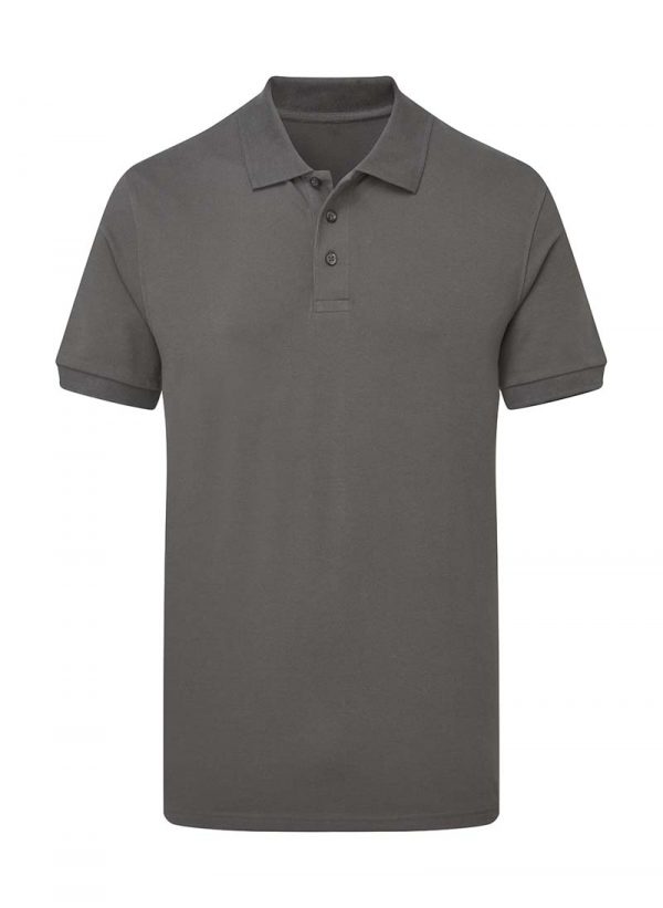 Signature Stretch Tagless Polo Kleur Charcoal