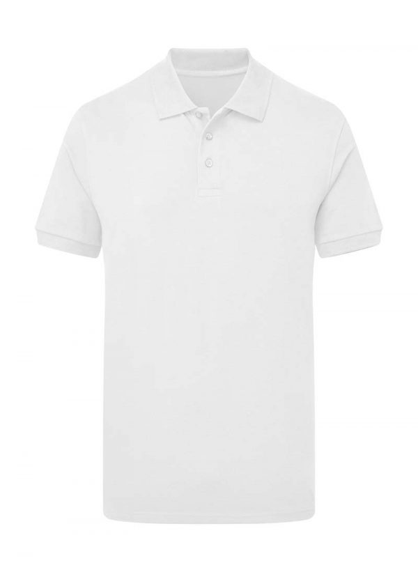 Signature Stretch Tagless Polo Kleur White