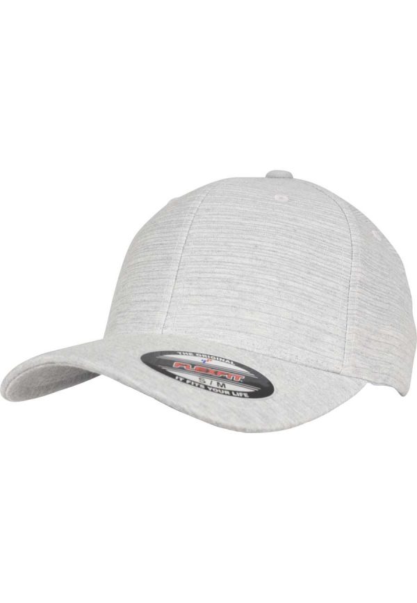 6277GM Flexfit Ivory Melange Cap Grijs Melange Promo