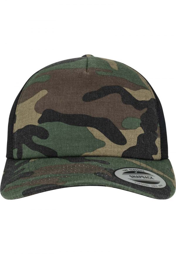 Camo Trucker Cap 6606C Voorzijde