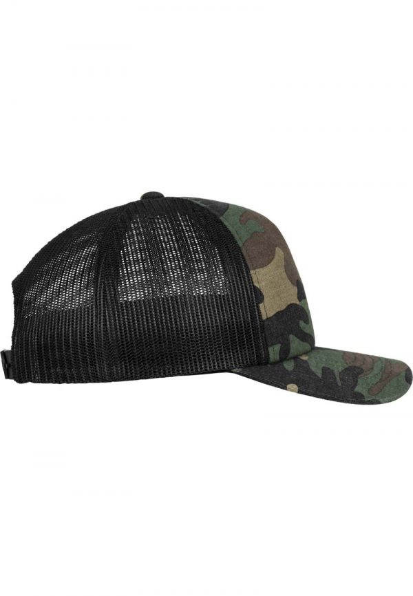 Camo Trucker Cap 6606C Zijkant