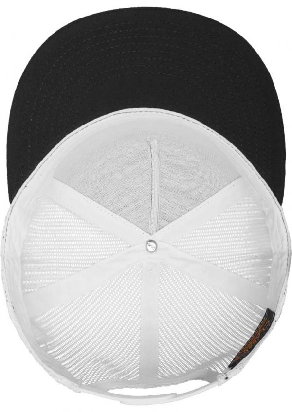 Klassieke Trucker 2 Tone 6006T binnenzijde black white