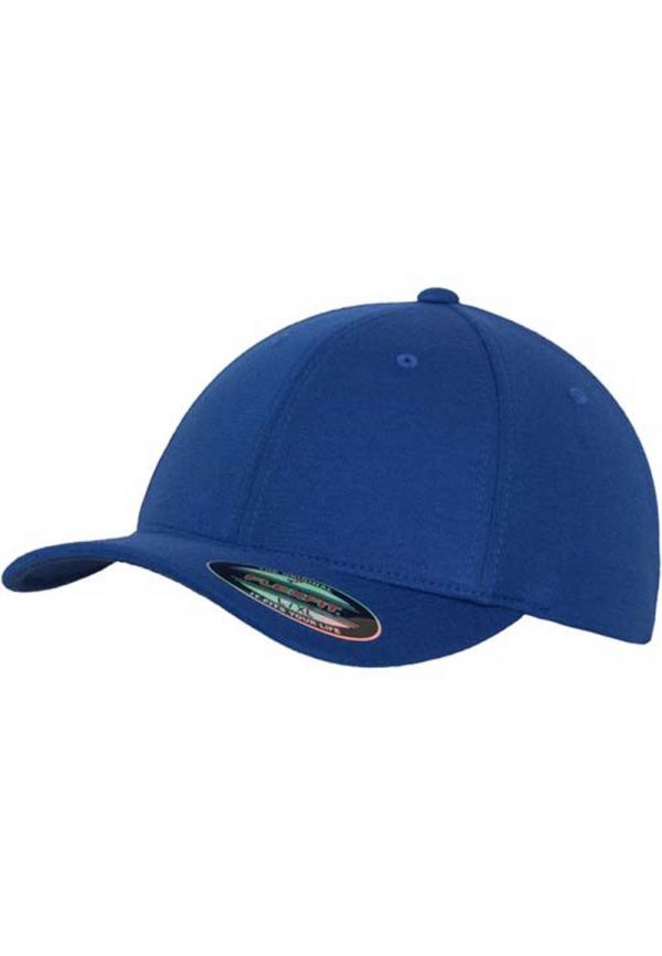 Double Jersey Cap Kleur Royal