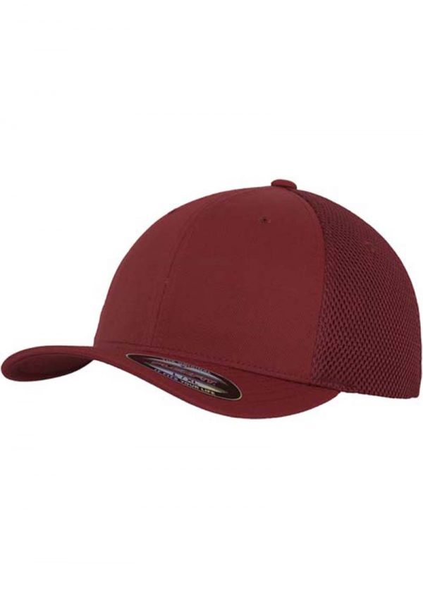 Tactel Mesh Cap Kleur Maroon