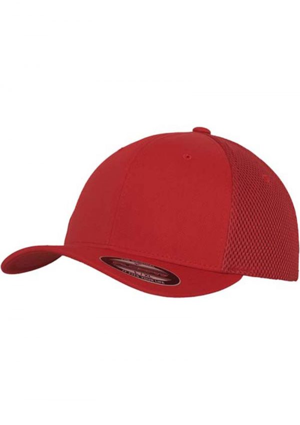 Tactel Mesh Cap Kleur Rood