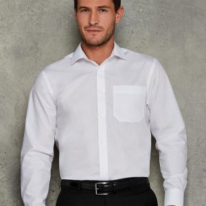 Kustom Kit:Tailored Fit Poplin Shirt KK142.
