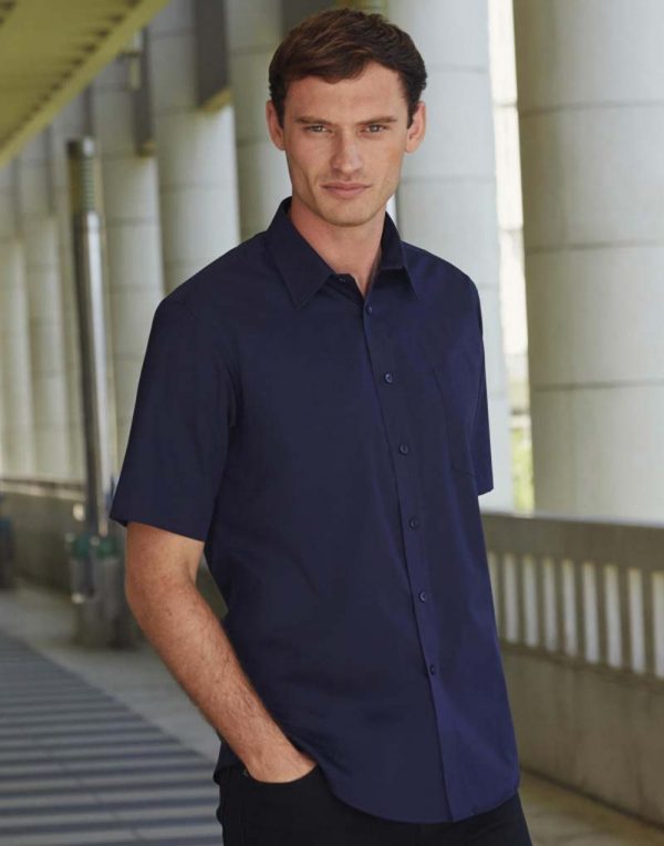 792.01 Poplin Shirt Short Sleeve Promo