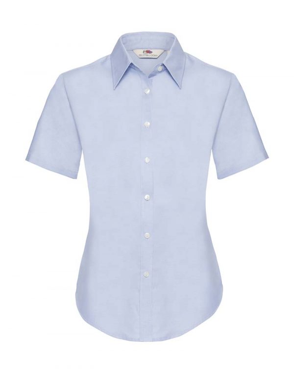 Ladies Oxford Shirt Kleur Oxford Blue 1
