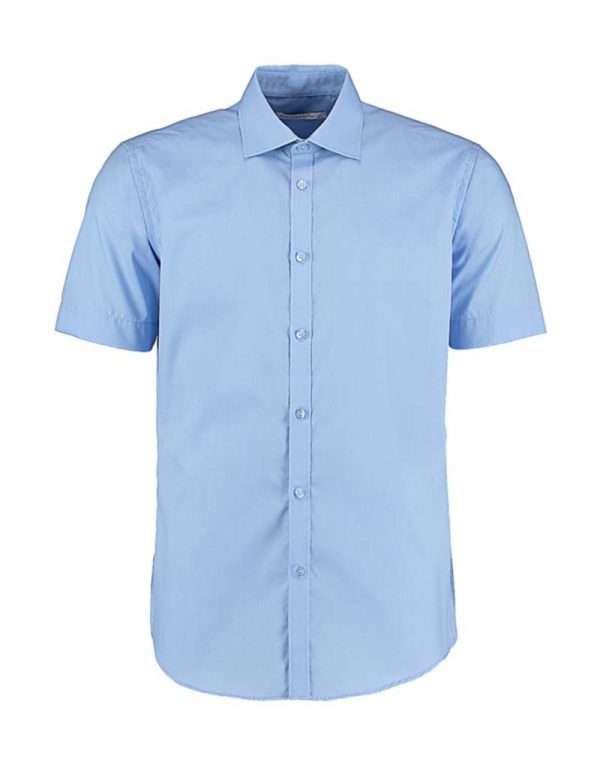 Slim Fit Business Shirt Kleur Light Blue