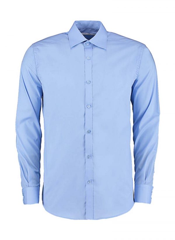 Slim Fit Business Shirt LS Kleur Light Blue