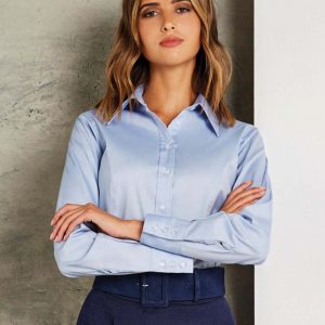Kustom Kit:Women’s Tailored Fit Premium Oxford Shirt KK702.
