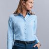 769.00 Ladies LS Herringbone Shirt Promo