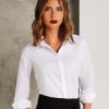 773.11 Womens Tailored Fit Poplin Shirt Promo