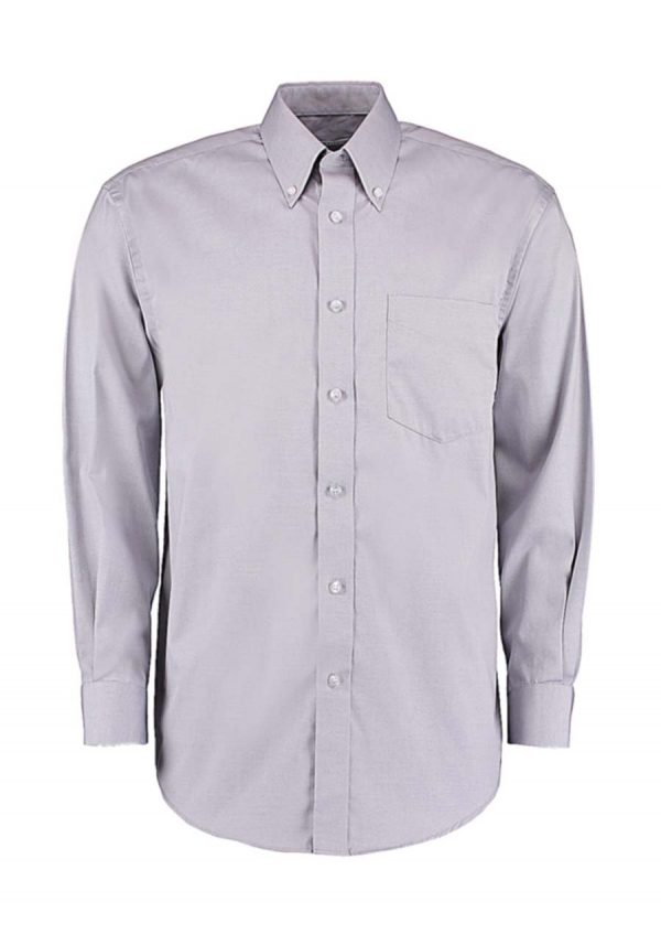 Classic Fit Premium Oxford Shirt Kleur Silver Grey